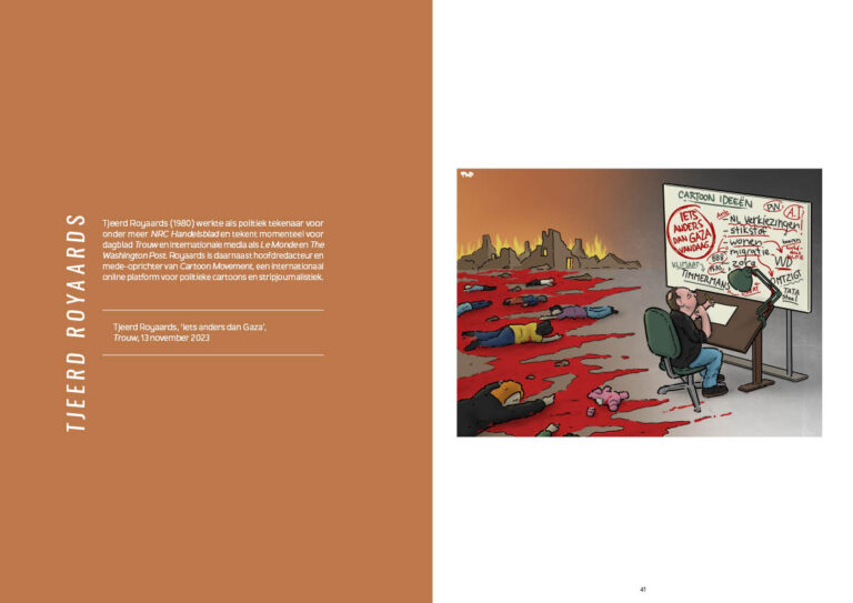 Tekenen in tijden van oorlog- Binnenwerk