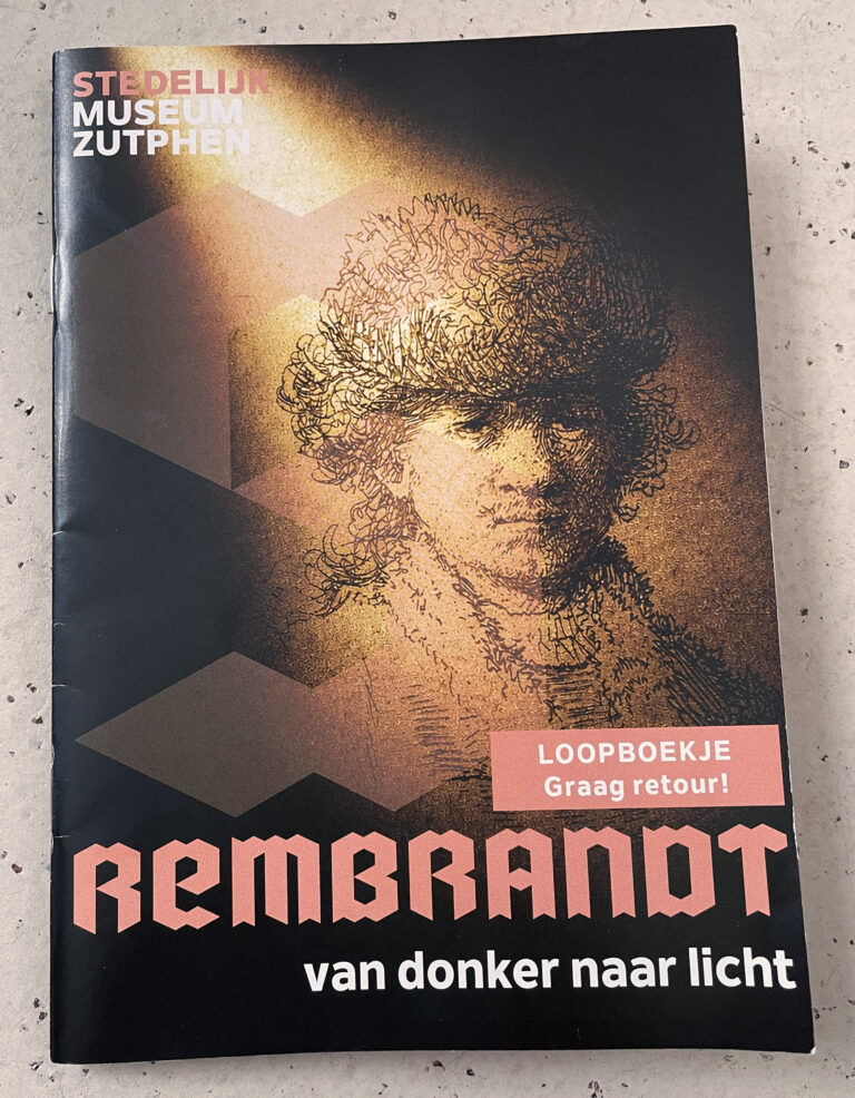 loopboekje Rembrandt